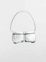 Silver Partly Cloud Bag