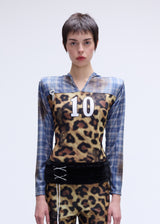 Leopard&Tartan College Jersey