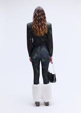 Camouflage Midi Tights