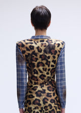 Leopard&Tartan College Jersey