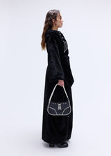 Black Faux-Fur Coat