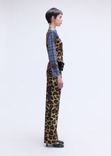 Leopard Maxi Pants