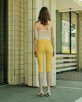 YELLOW MIDI TIGHTS