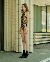 LEOPARD FIGURE SWIMSUIT