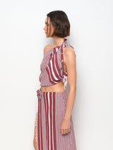 Pesthemal Burgundy Bomb Top