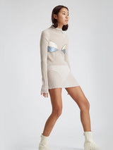 GRAY-CREAM OYSTERS YORGAN BRA