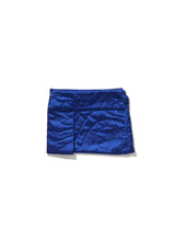 DEEP BLUE YORGAN MINI SKIRT