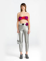 Rose Metalic Maxi Tights