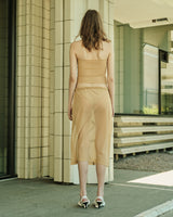 NUDE SPIRAL PINK FLORAL DESIGN TOP