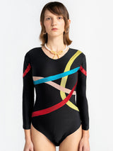 Black Lined Jumpsuit