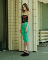 TURQUOISE MIDI TIGHTS