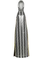 Blurry Hooded Dress