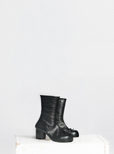 Black Bow Boots
