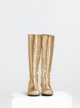 Gold Ballet Under-Knee Boot