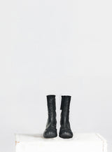 Black Bow Boots