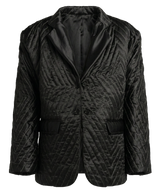 Black Yorgan Blazer Jacket