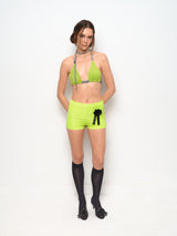 Neon Green Pesthemal Bikini Top