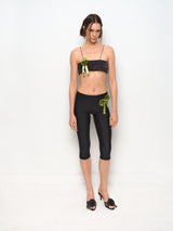 Black Ribbon yorgan bra