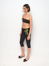 Black Ribbon yorgan bra