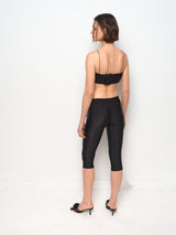 Black Ribbon midi tights