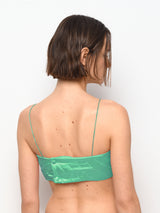 Green Ribbon yorgan bra