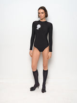 Black Ribbon Bodysuit