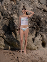 White Spiraldesign Top