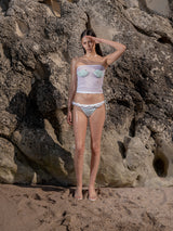 White Spiraldesign Top