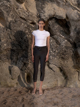 Black Pearlwork Tights