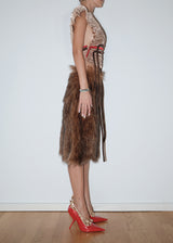 Exclusive Papercut Tube Top