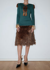 Napoleon Dark Green Top