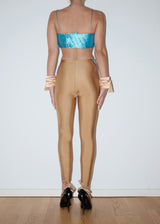 Camel - Blue Yorgan Maxi Tights