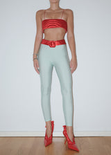 Baby Blue - Red Yorgan Maxi Tights