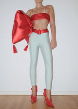 Red Yorgan Bra