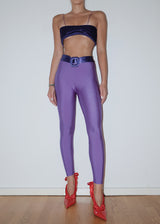 Purple Yorgan Belt Maxi Tights
