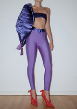 Purple Yorgan Belt Maxi Tights