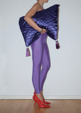 Purple Yorgan Maxi Clutch