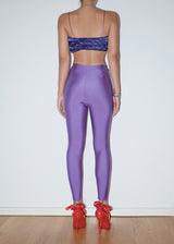 Purple Yorgan Belt Maxi Tights