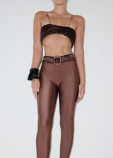 Brown Yorgan Bra