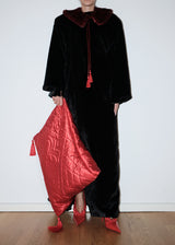 Red Yorgan Maxi Clutch