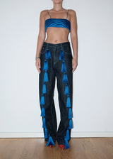 Deep Blue Yorgan Bra