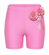 Neon Pink Ribbon mini short