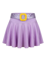 LILAC MINI YORGAN BELT SKIRT