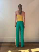 Green Yorgan Belt Pants