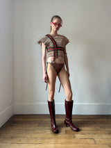 Exclusive Papercut Tube Top