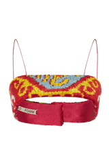 HAND WOVEN ETHNIC VELVET BRA