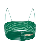 GREEN YORGAN BRA