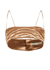 LIGHT ORANGE YORGAN BRA