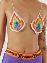 “QUEER FIRE” Yorgan Bra