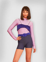 DARK BLUE MINI YORGAN TIGHTS